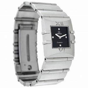 Omega Black Constellation Quadra Watch